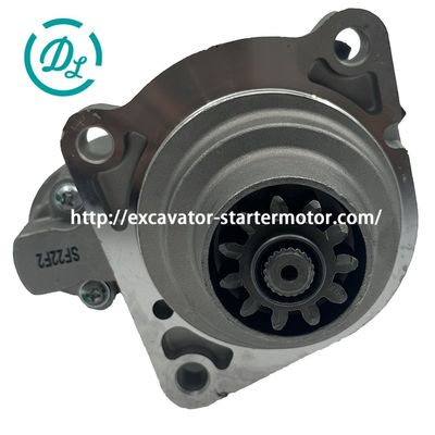 6676957 6685190 Motor de arranque da escavadeira V2200 Motor 12VDC 11 Dentes