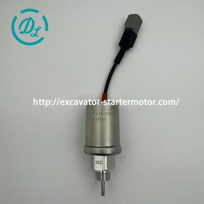 4197640 T401132 U85206452 Solenoide de desligamento de combustível Partes de motores Perkins